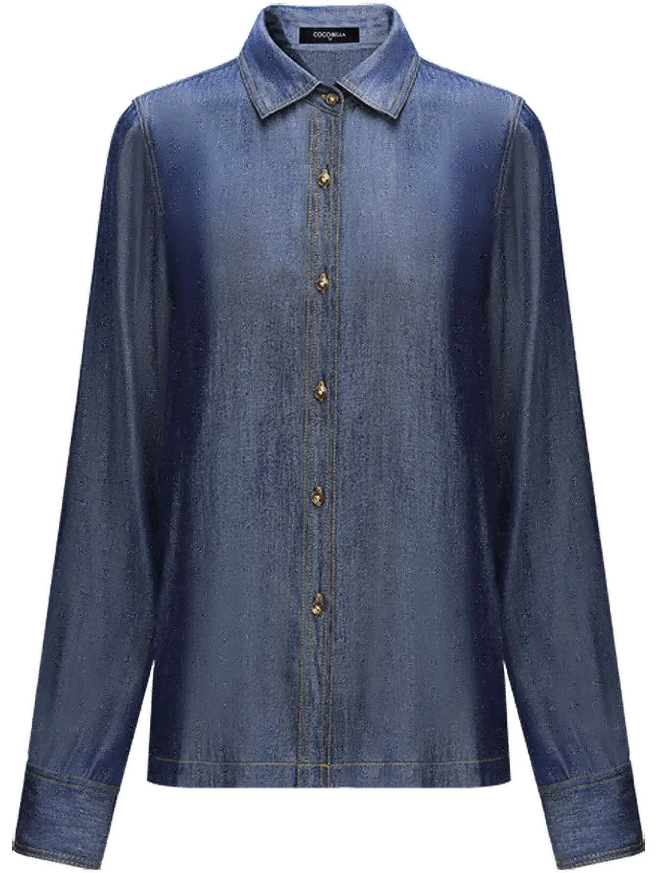 All-Purpose Navy Denim Shirt