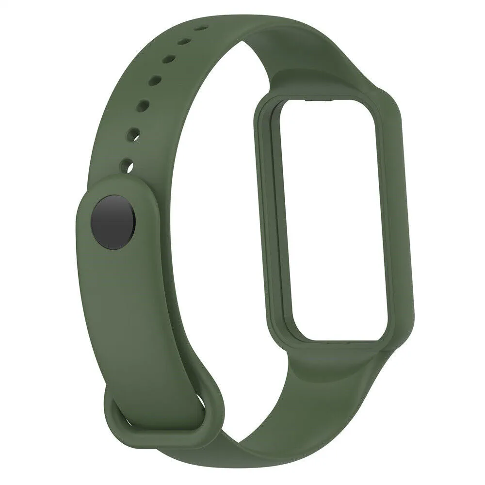 Amazfit Band 7 Silicone Strap (Army Green)