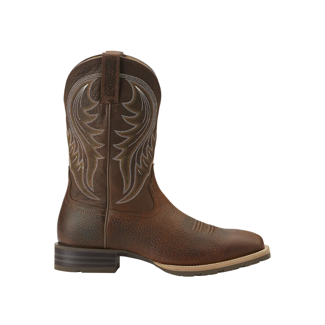 Ariat Men's Hybrid Rancher Brown Oiled Rowdy Boots