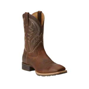 Ariat Men's Hybrid Rancher Brown Oiled Rowdy Boots