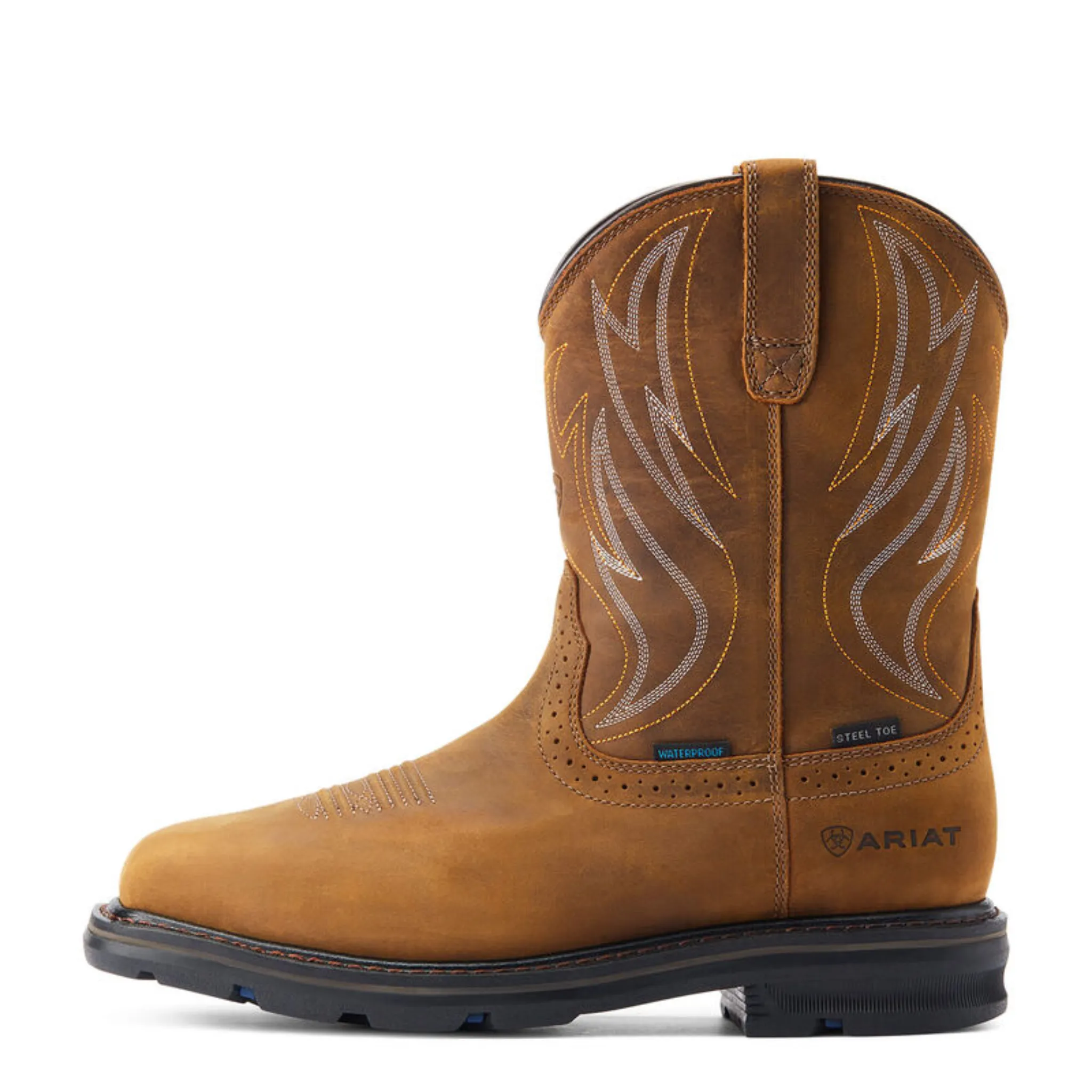 ARIAT MEN'S SIERRA SHOCK SHIELD H2O STEEL TOE WORK BOOT - 10044544