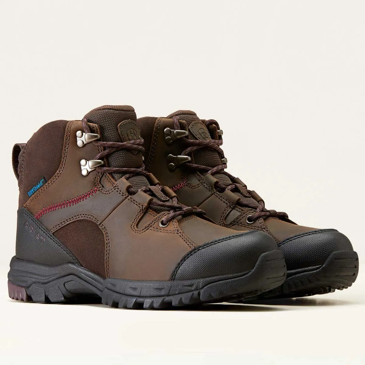 ARIAT Skyline Mid H20 Waterproof Boots - Womens - Chocolate Brown