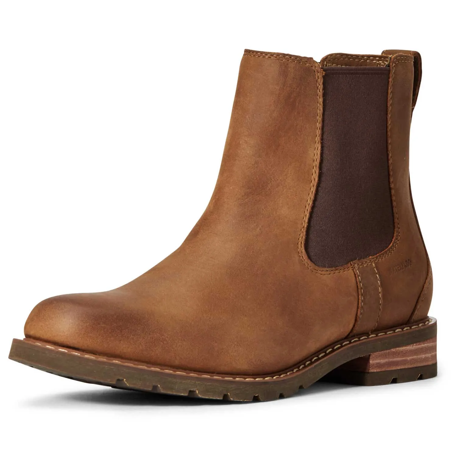 ARIAT Wexford H2O Waterproof Chelsea Boots - Womens - Weathered Brown