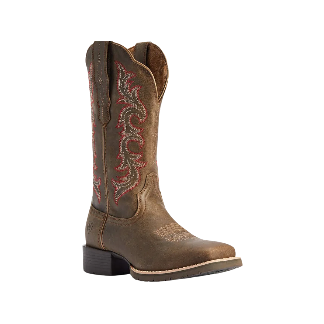 Ariat Women's Hybrid Rancher StretchFit Western Pebble Boot