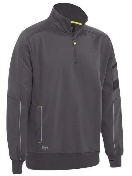 Bisley 1/4 Zip Work Fleece Pullover BK6924