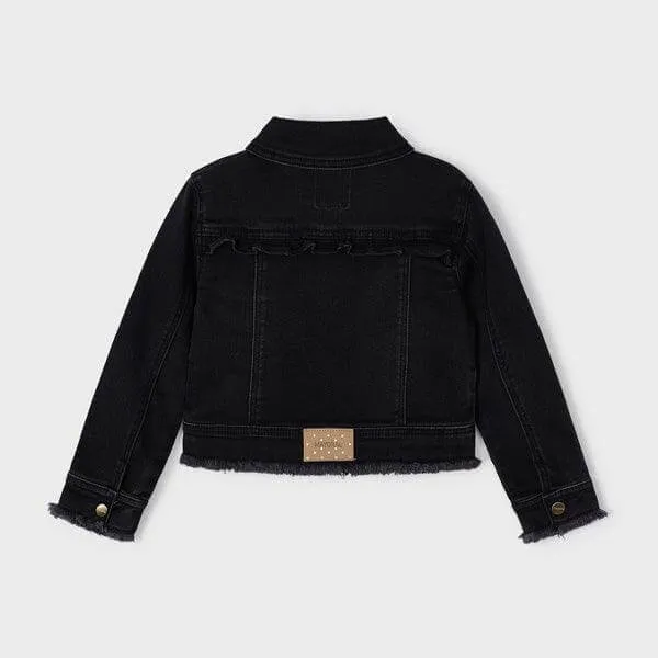 BLACK DENIM JACKET FOR GIRLS