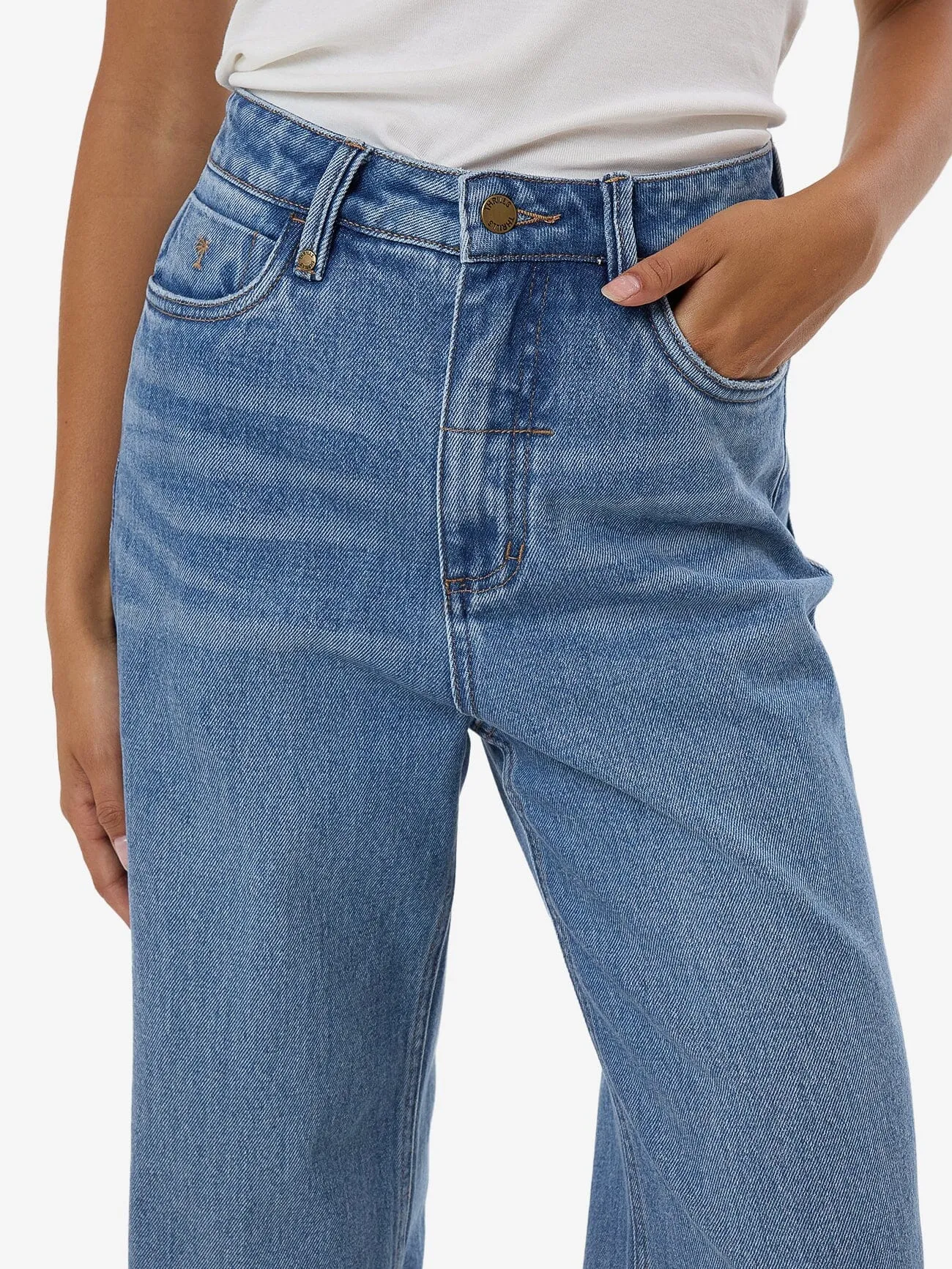 Cherry Stretch Jean - Dark Dust Blue