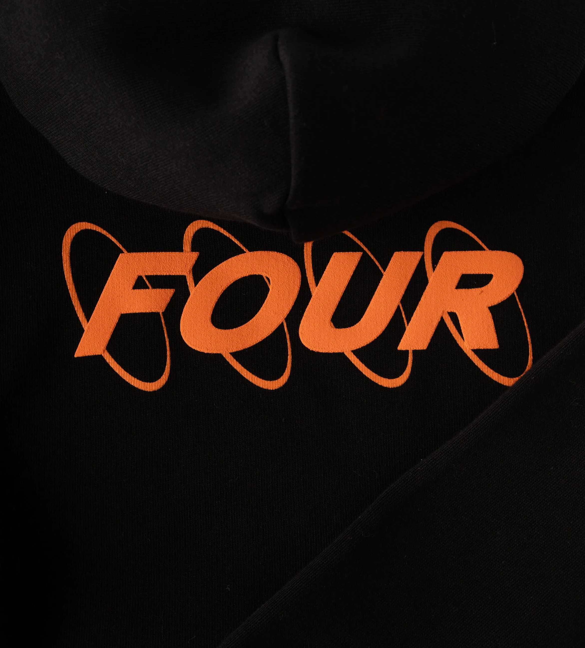 Circles Logo Hoodie Black/Orange