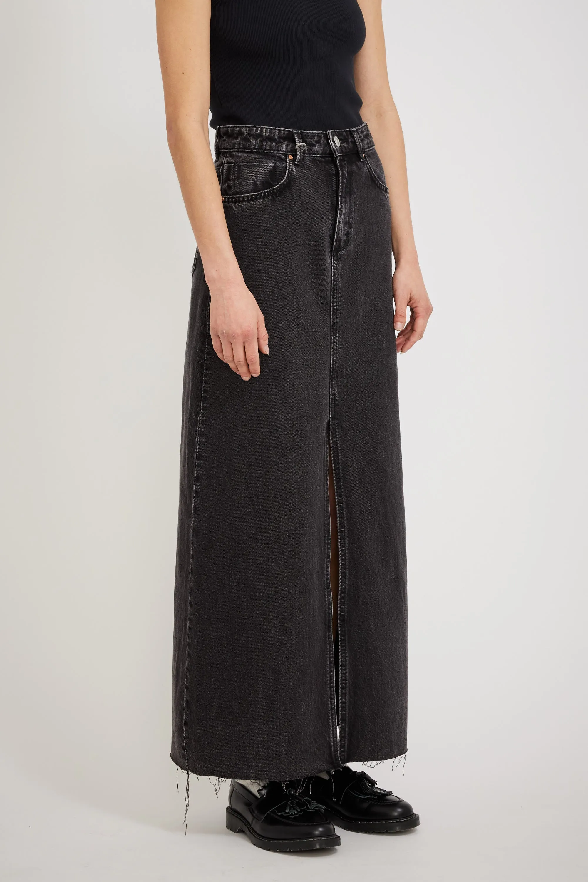 Darcy Maxi Skirt Granite