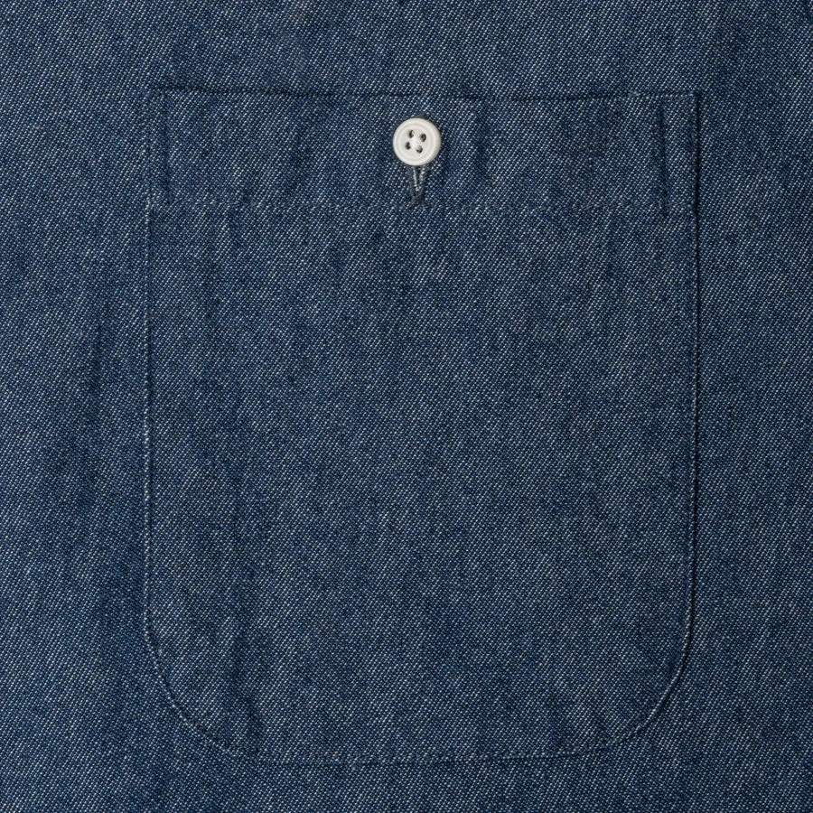 Dark Denim Work Shirt