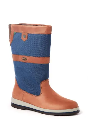 DUBARRY Shamrock Sailing Boots - Navy & Brown