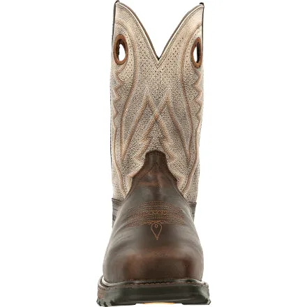 DURANGO MEN'S MAVERICK XP COMPOSITE TOE MET-GUARD VENTILATED WESTERN WORK BOOT - DDB0331