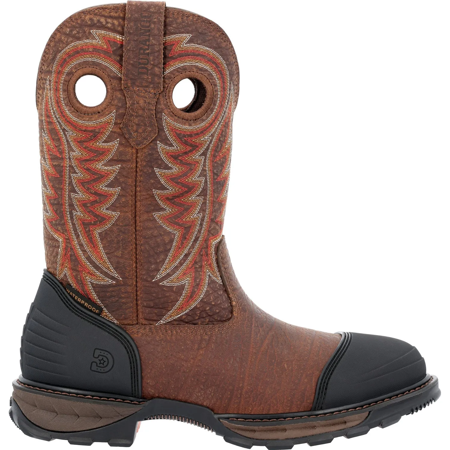 Durango Mens Maverick XP ST WP Burlywood Leather Work Boots