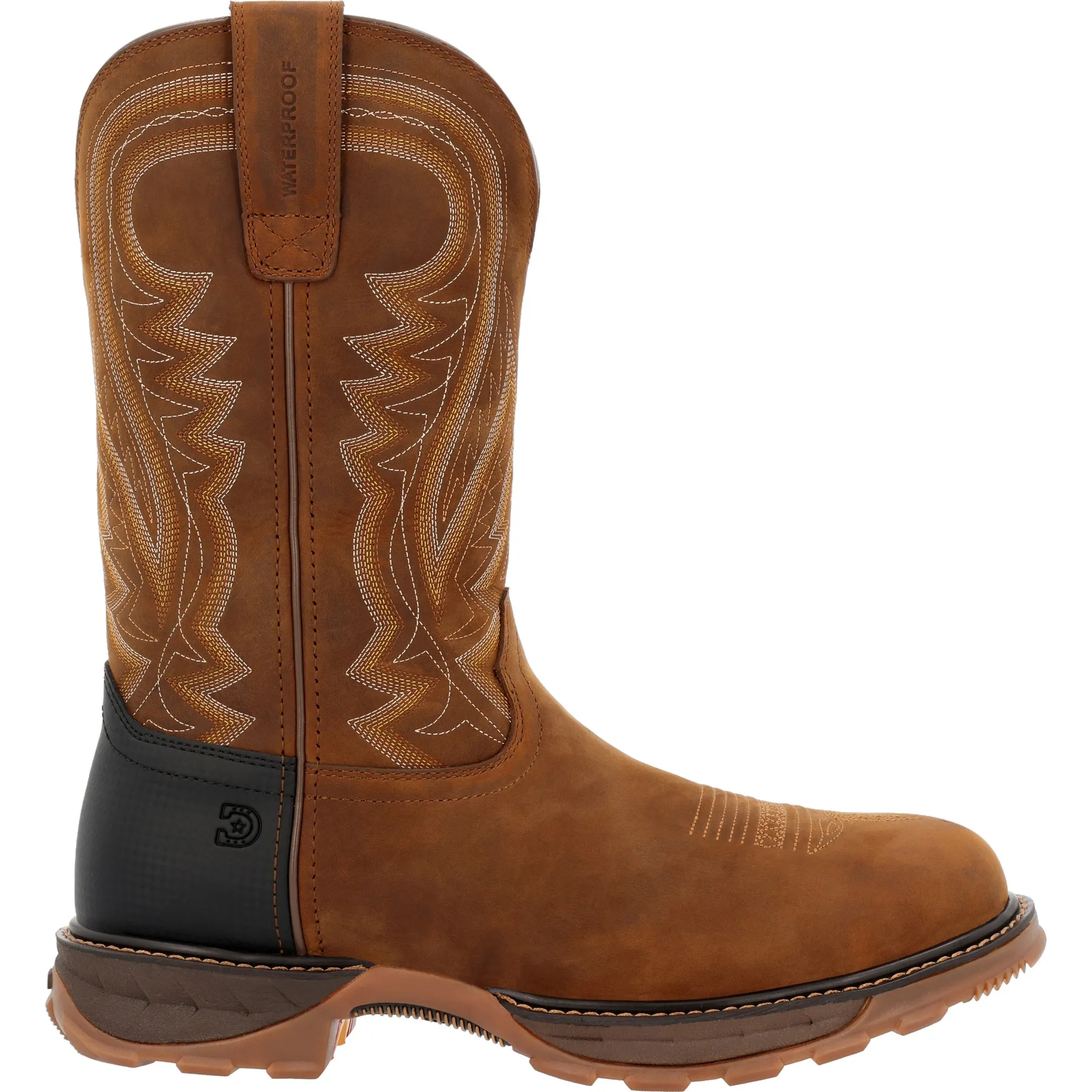 Durango Men's Maverick Xp Waterproof Leather Steel Round Toe Work Boot DDB0403