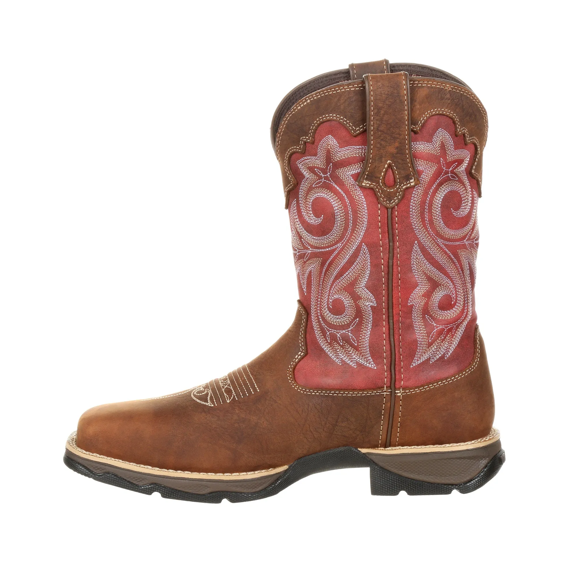 Durango Rebel Women's Leather Waterproof Composite Square Toe Work Boot DRD0220