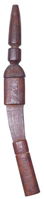 EXCEPTIONAL QUALITY SUDANESE BELT KNIFE