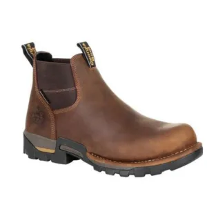 GEORGIA MEN'S EAGLE ONE STEEL TOE WATERPROOF CHELSEA WORK BOOT- GB00337