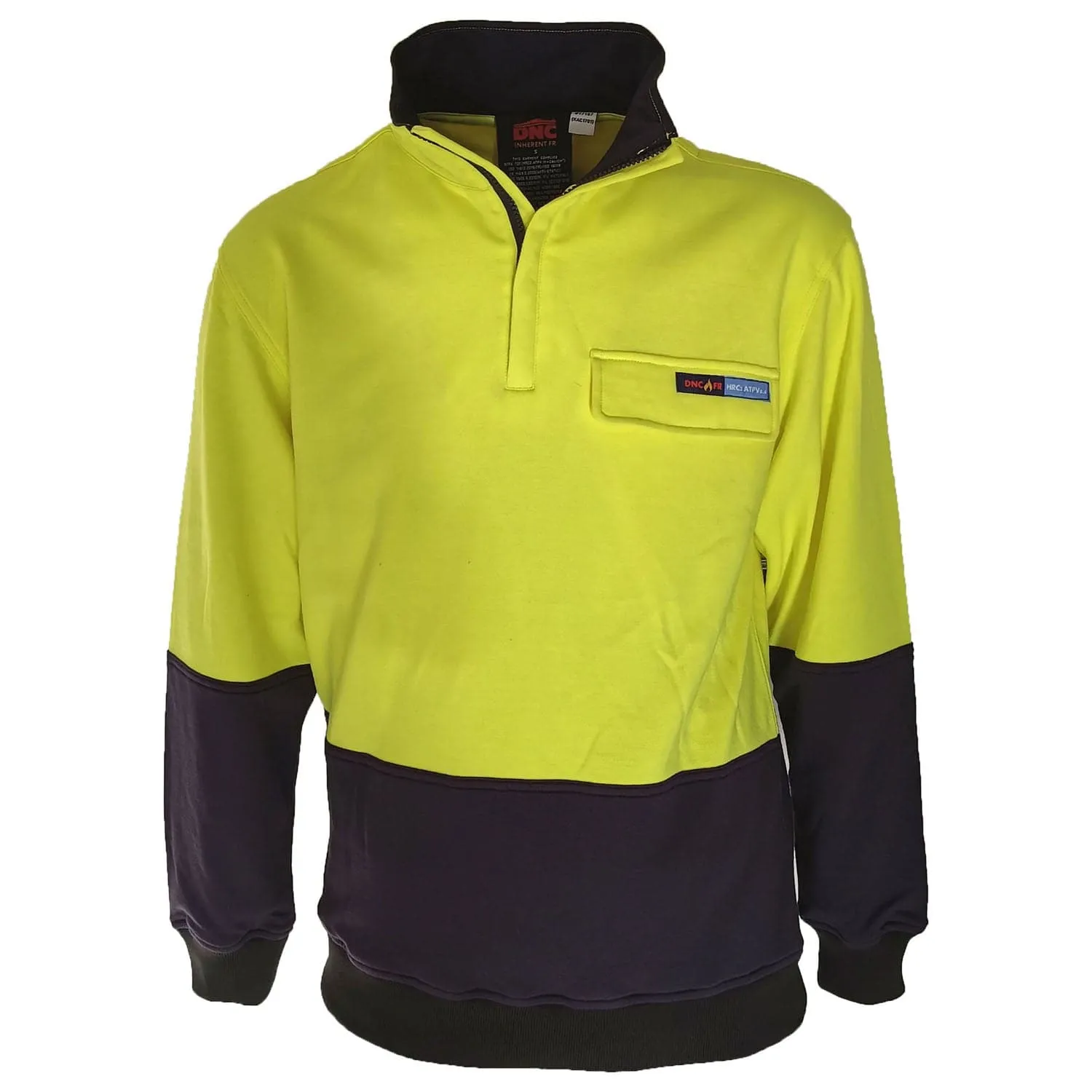 Hivis 1/2 Zip Fr & Hrc2 Jumper - 3423