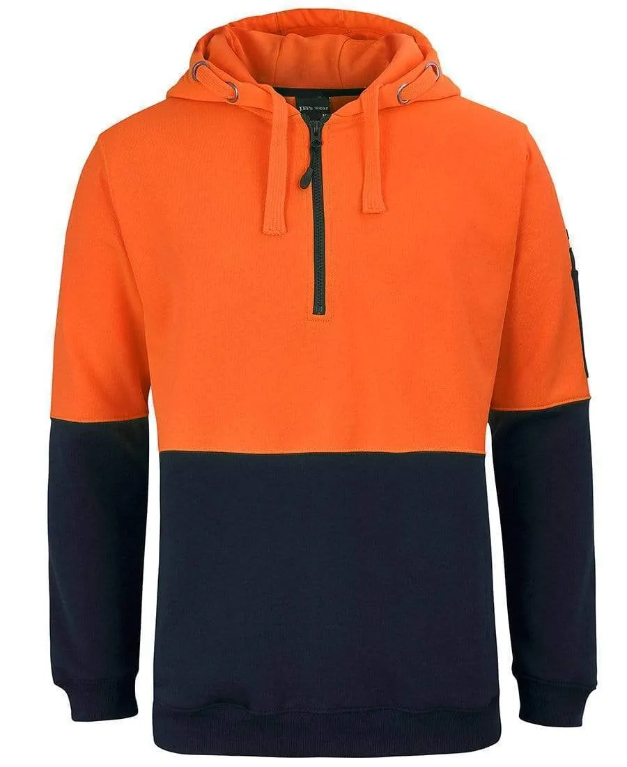 Cozy Half-Zip Fleecy Hoodie for Men - Style 6HVHZ