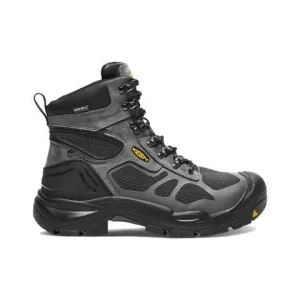 Keen Utility Concord 6" Waterproof Steel Toe Boot (Men) - Steel Grey/Black