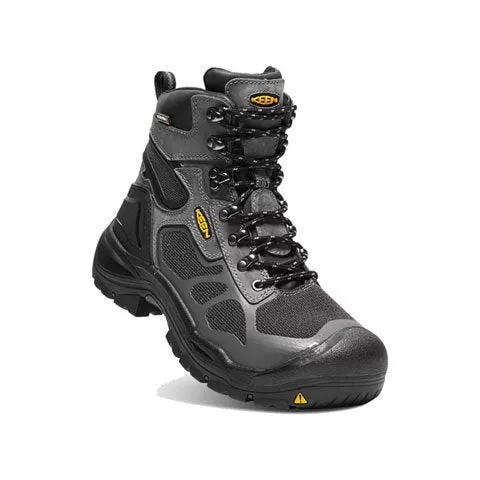 Keen Utility Concord 6" Waterproof Steel Toe Boot (Men) - Steel Grey/Black