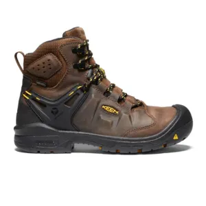 Keen Utility Dover 6" Composite Toe Work Boot (Men) - Dark Earth/Black