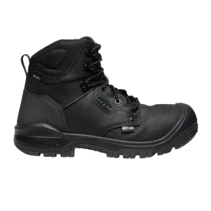 Keen Utility Independence 6" Waterproof Soft Toe Work Boot (Men) - Black/Black