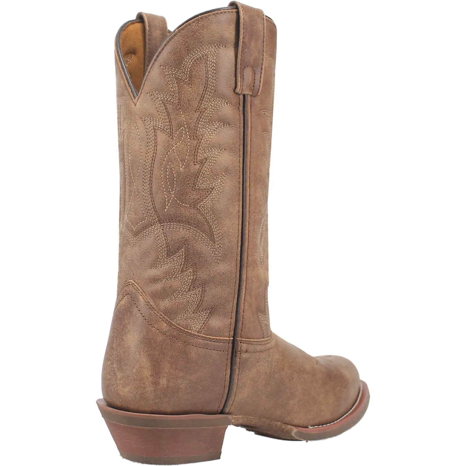 Laredo Mens Weller Tan Leather Western Work Boots