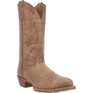 Laredo Mens Weller Tan Leather Western Work Boots