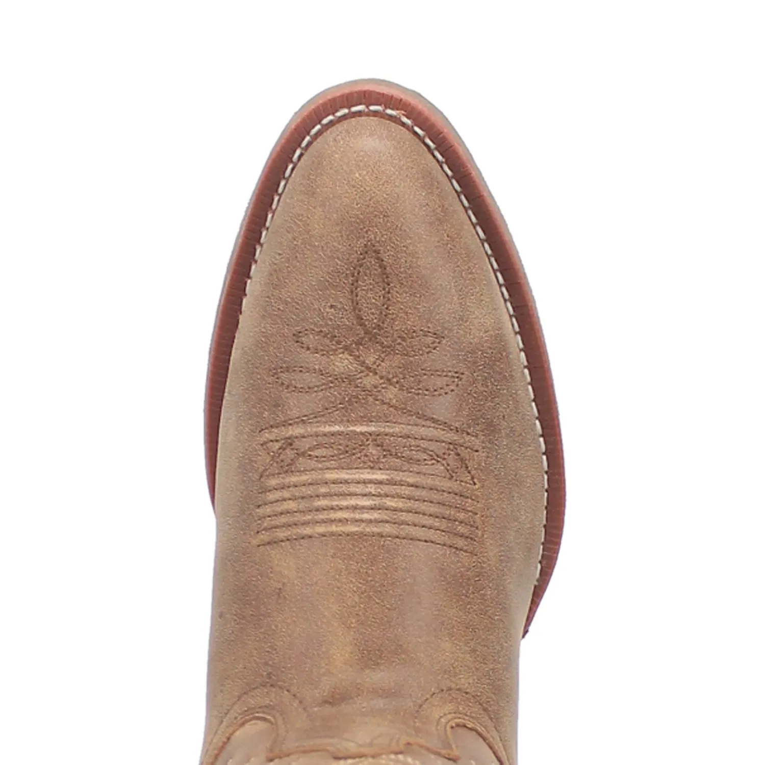 Laredo Mens Weller Tan Leather Western Work Boots