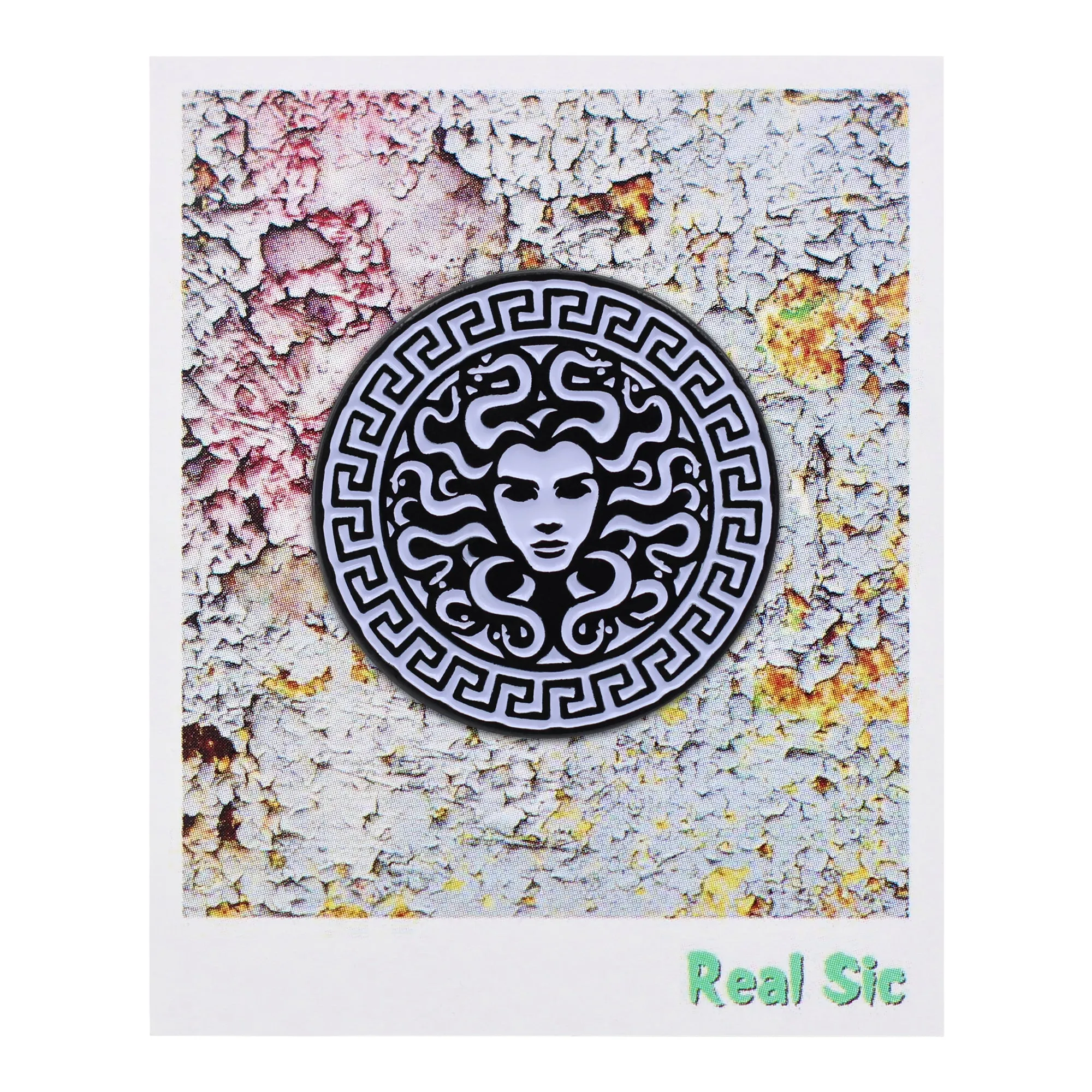 Medusa Enamel Pin - Greek Mythology Feminist Witch Lapel Pin