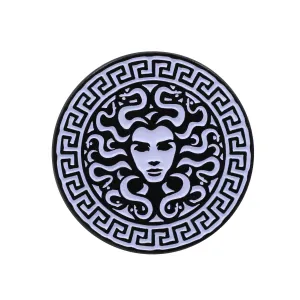 Medusa Enamel Pin - Greek Mythology Feminist Witch Lapel Pin