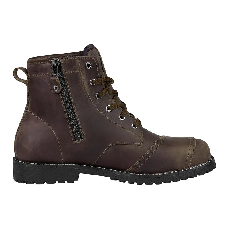 MEN'S RAKE WATERPROOF BIKER BOOTS BROWN