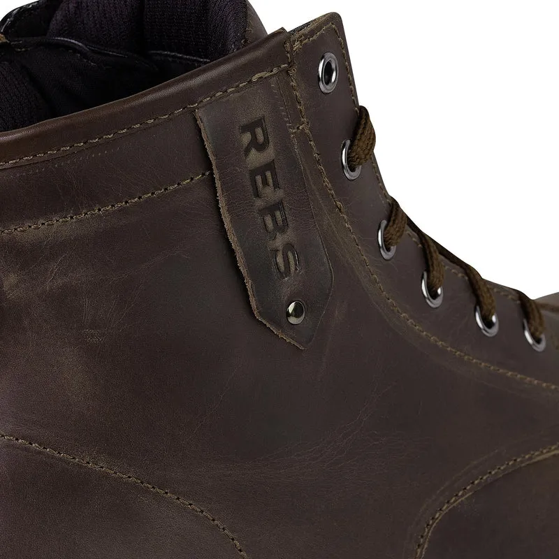 MEN'S RAKE WATERPROOF BIKER BOOTS BROWN