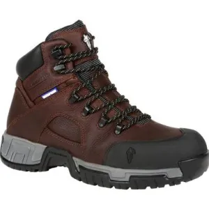 MICHELIN® Hydroedge Steel Toe Waterproof Safety Work Boot XHY662 Brown