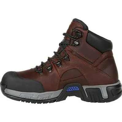 MICHELIN® Hydroedge Steel Toe Waterproof Safety Work Boot XHY662 Brown