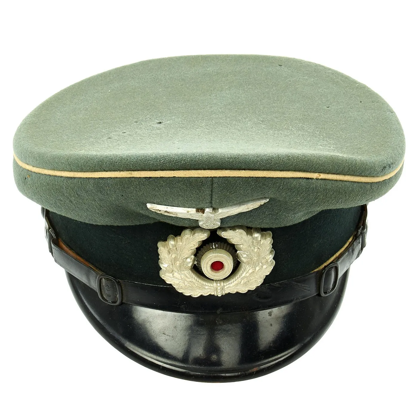 Original German WWII Army Heer NCO EM Visor Cap