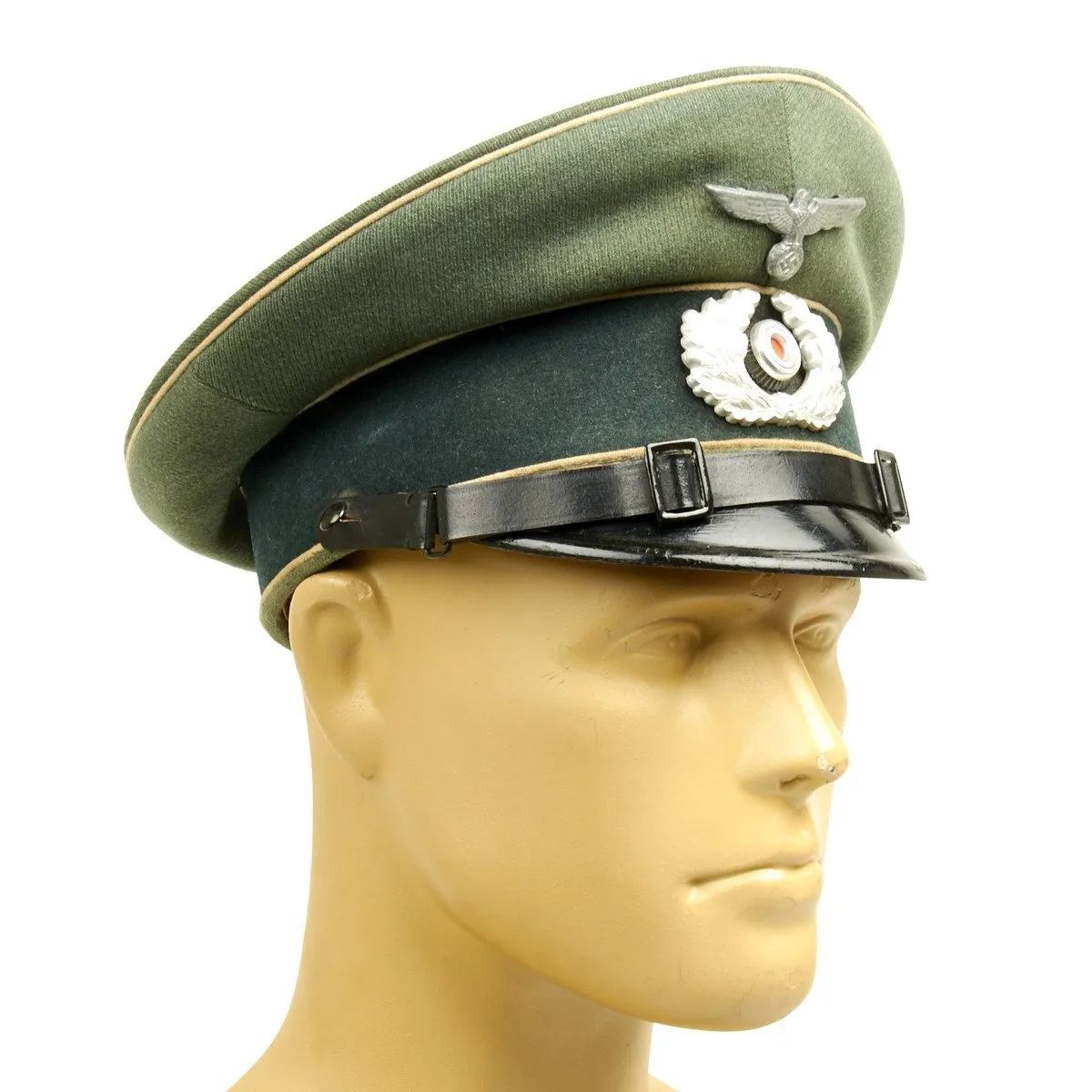 Original German WWII Army Heer NCO/EM Visor Cap