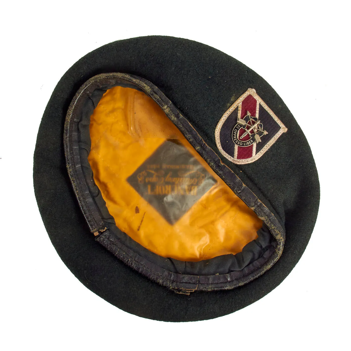 Original U.S. Cold War Era Company F, 3rd Battalion, Academy Brigade, US Army Academy of Health Sciences, Special Forces Medic School Green Beret