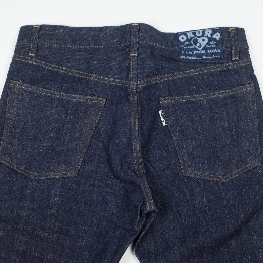 "Regular fit" Okura jeans in raw denim (restock)