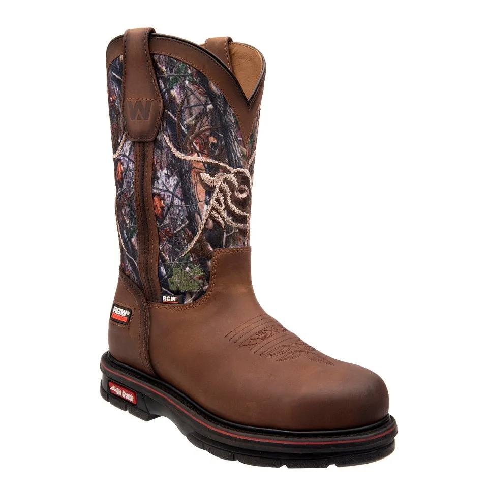 Rio Grande Men's Vereta Western Work Boots - Steel Toe