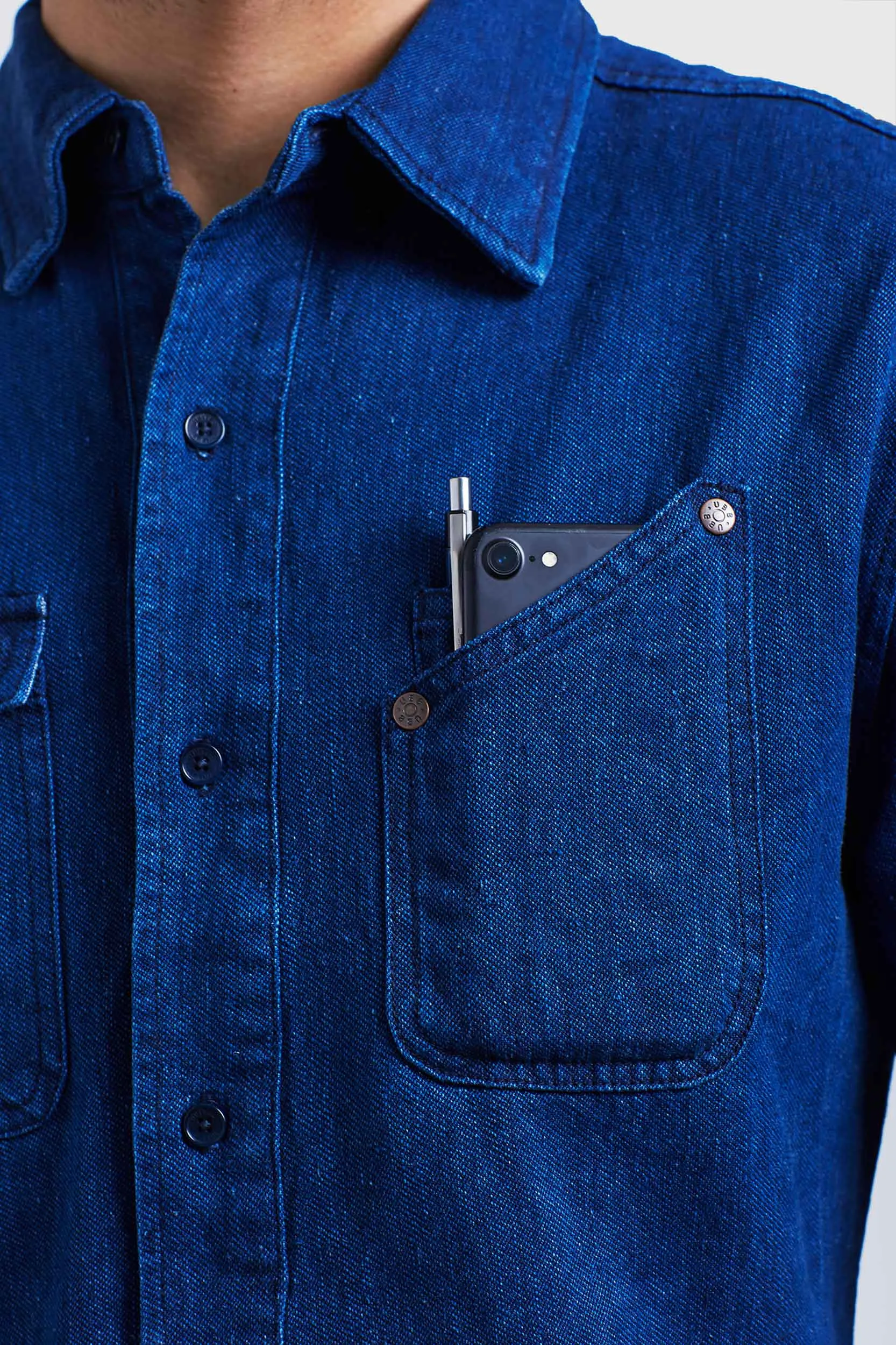 SoftHemp™ Denim Work Shirt