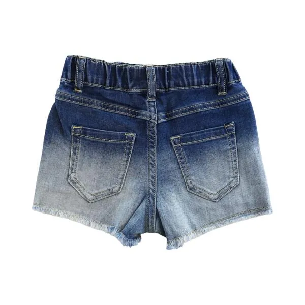 Star & Rhinestone Denim Shorts