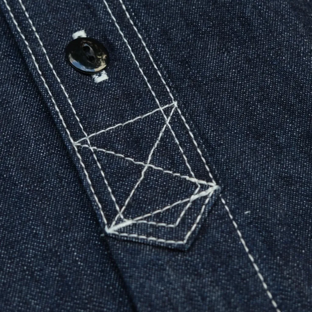 Studio D'Artisan Selvedge Denim Work Shirt