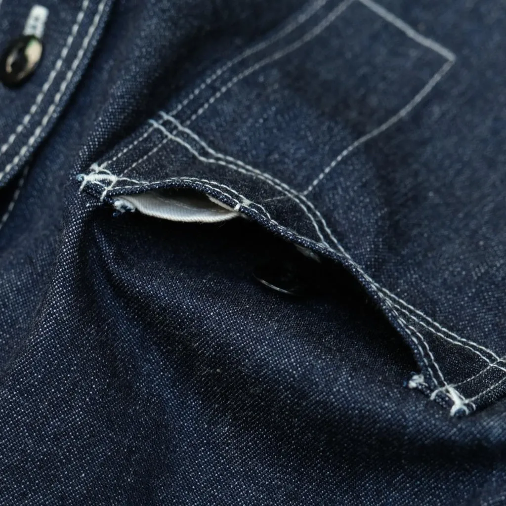 Studio D'Artisan Selvedge Denim Work Shirt