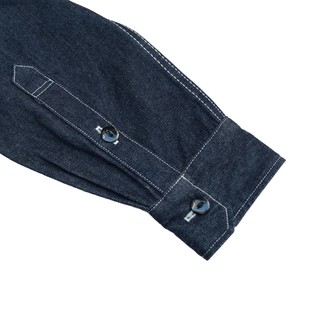 Studio D'Artisan Selvedge Denim Work Shirt