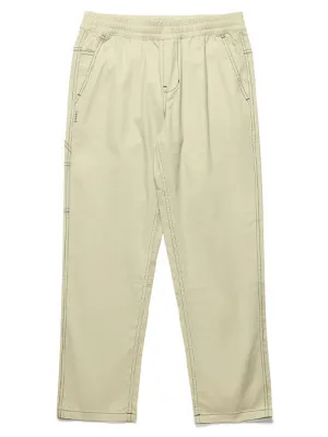 Taikan Carpenter Pant Cream/Contrast Stitch