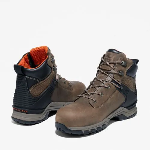 TIMBERLAND MEN'S HYPERCHARGE 6" COMPOSITE TOE WATERPROOF WORK BOOT