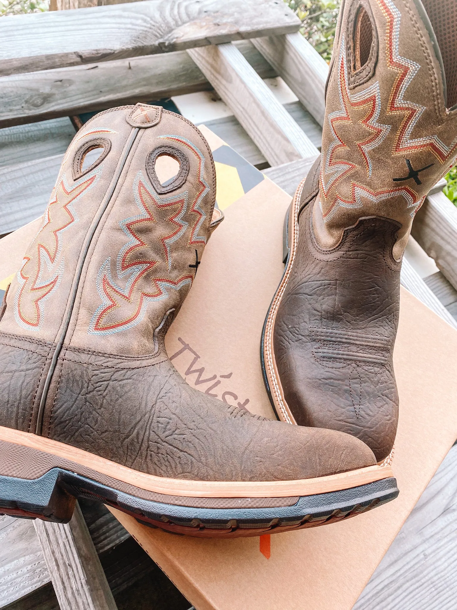 TWISTED X ALLOY TOE WESTERN WORK BOOT