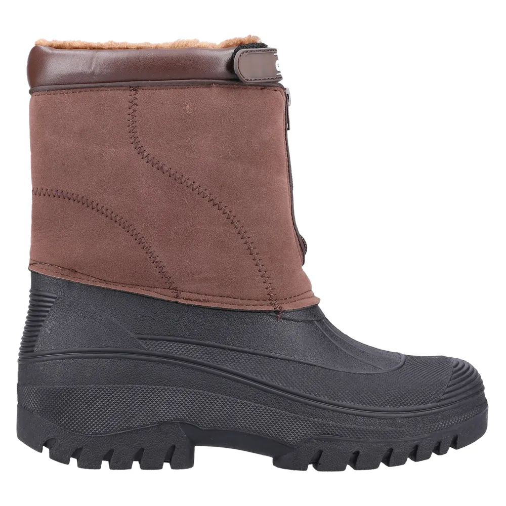 Venture Waterproof Winter Boots Brown